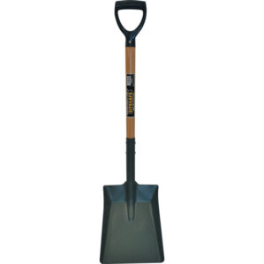 Carbon Manganese Steel, Shovel, Wood Handle D-Grip, 980mm