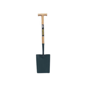 Carbon Manganese Steel, Shovel, Wood Handle T-Grip, 1000mm