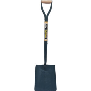 Carbon Manganese Steel, Shovel, Wood Handle D-Grip, 980mm