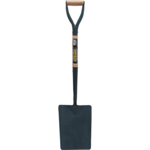 Carbon Manganese Steel, Shovel, Wood Handle D-Grip, 1000mm