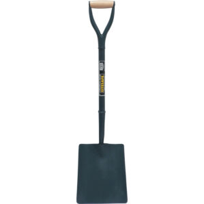 Carbon Manganese Steel, Shovel, Steel Handle D-Grip, 1000mm