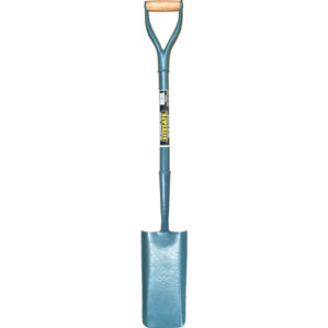 Carbon Manganese Steel, Shovel, Wood Handle D-Grip, 980mm