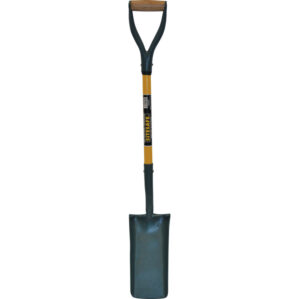 Carbon Manganese Steel, Shovel, Fibreglass Handle D-Grip, 940mm
