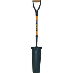 Carbon Manganese Steel, Spade, Fibreglass Handle D-Grip, 1100mm