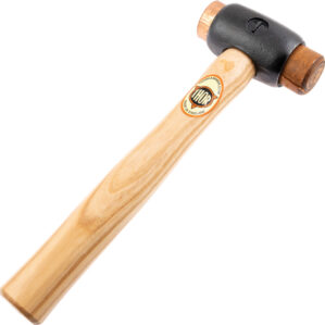 Copper / Rawhide Hammer, 25g, Wood Shaft, Replaceable Head