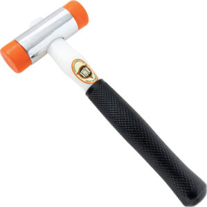 Plastic Hammer, 675g, Plastic Shaft, Replaceable Head