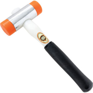 Plastic Hammer, 900g, Plastic Shaft, Replaceable Head