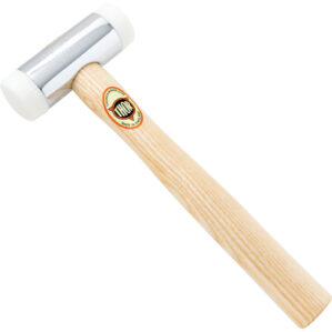 Nylon Hammer, 570g, Wood Shaft, Replaceable Head