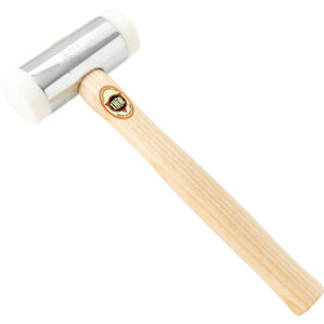 Nylon Hammer, 1230g, Wood Shaft, Replaceable Head