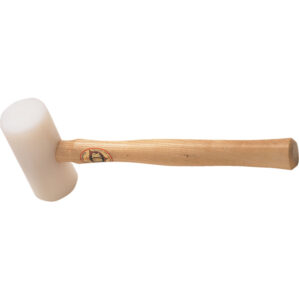 33.5oz Plastic Mallet, Wood Shaft
