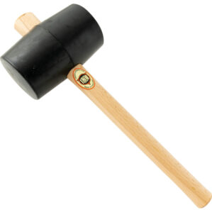 31.7oz Rubber Mallet, Wood Shaft