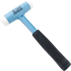 Dead Blow Hammer, 700g, Die-Cast Aluminium Shaft with Rubber Grip, Replaceable Head