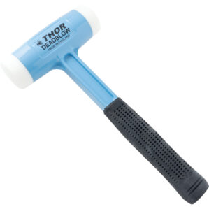 Dead Blow Hammer, 1150g, Die-Cast Aluminium Shaft with Rubber Grip, Replaceable Head