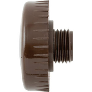 63mm Nylon Hammer Face, Extra Hard, Brown