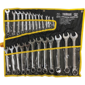 Metric, Combination Spanner Set, 6 - 32mm, Set of 25, Chrome Vanadium Steel