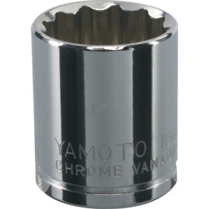 ١ ͤ SQ. 3/8" Ҵ 19 mm. (12P)
19mm SOCKET 3/8" SQ. DRIVE