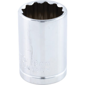 19mm, Metric, Bi-Hexagon Socket, 1/2in. Drive, 12 Point