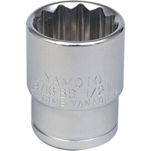 1/2in. Drive, Whitworth, Bi-Hexagon Socket, 1/2in. Drive, 12 Point