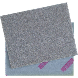 Foam Backed Pad, 140 x 110mm, Fine, Silicon Carbide