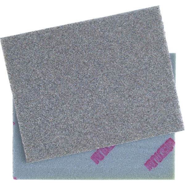 Foam Backed Pad, 140 x 110mm, Fine, Silicon Carbide