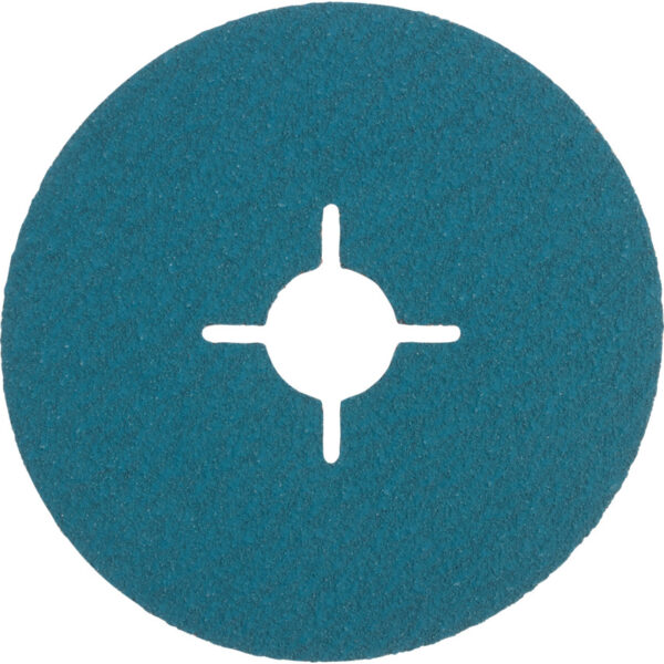 ZF714, Fibre Disc, 115 x 22mm, Star Shaped Hole, P60, Zirconia