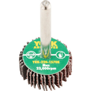 Flap Wheel, 30 x 10mm, P40, Aluminium Oxide, 6mm Shank
