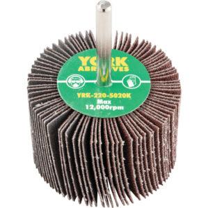 Flap Wheel, 60 x 40mm, P80, Aluminium Oxide, 6mm Shank