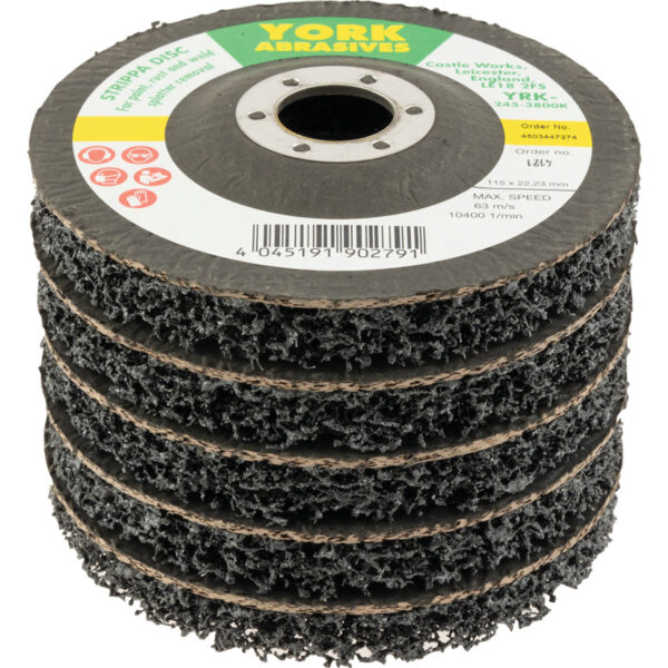 Stripping Disc, 115mm, X-Coarse, Aluminium Oxide