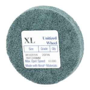 Unitised Wheel, 76 x 12 x 6.5mm, 2S, Fine, Silicon Carbide