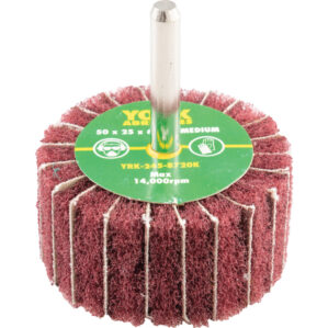 Interleaved Flap Wheel, 50 x 25 x 6mm, Medium, Aluminium Oxide