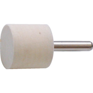 Bob, Cylindrical, Felt, 25 x 7mm, 3mm Shank