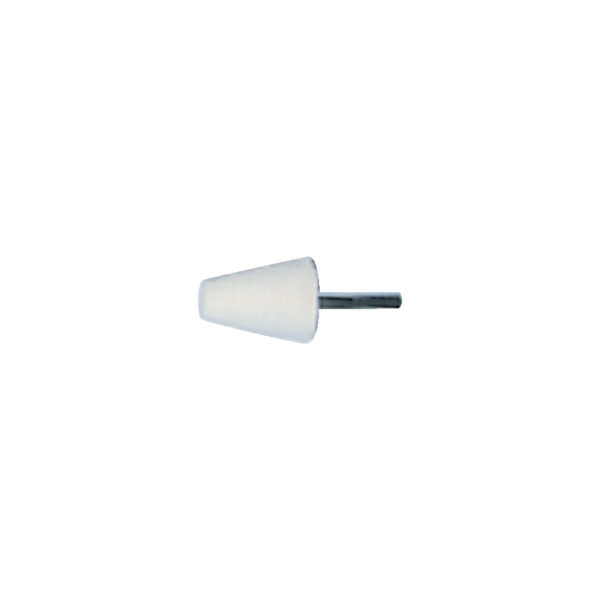 Bob, Tapered Plain End, Felt, 25 x 30mm, 6mm Shank