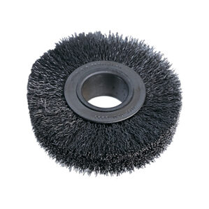 Industrial Rotary Wire Brush - Crimped - 30 SWG - 150 x 21 x 51mm