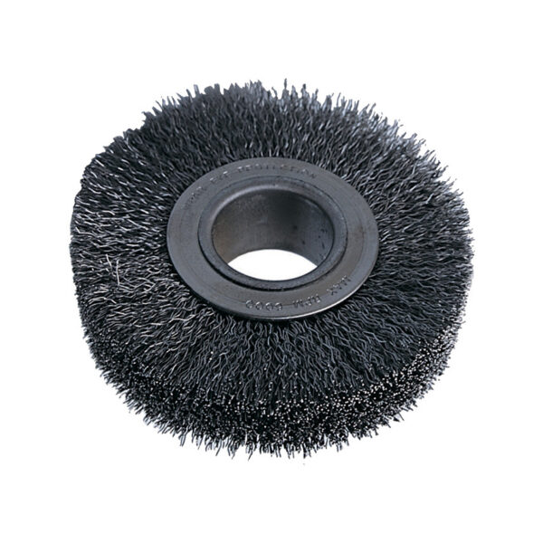 Industrial Rotary Wire Brush - Crimped - 30 SWG  - 150 x 21 x 51mm