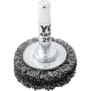 10x18mm Shaft Mounted Rotary Wire Brushes 30SWG.
