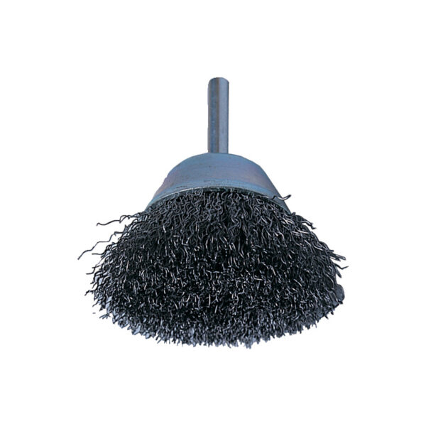 30SWG Shaft Mounted Cup Brush 70 x 15mm