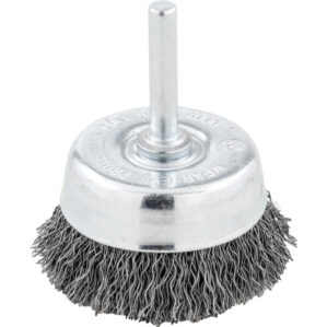 30SWG Shaft Mounted Cup Brush 45 x 10mm
