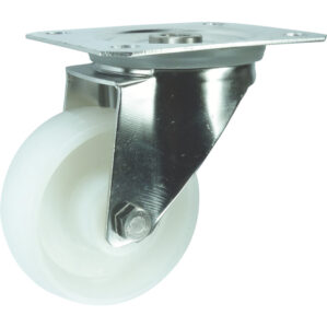 Stainless Steel/Nylon Swivel Plate Castor 150mm