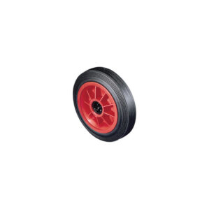 RUBBER TYRE POLYPROP' CTR160mm-1"B WHEEL R/BRG