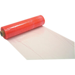 Stretch Wrap Roll - 400mm x 300M - 17 Micron - Extended Core Red