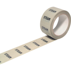 Steam Pipeline Identification Tape 50mm x 33m