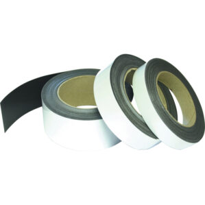 MAGNETIC EASY WIPE RACKING STRIP WHITE 50mmx10M