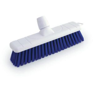 12" Soft Poly Sweep Broom Head Blue
