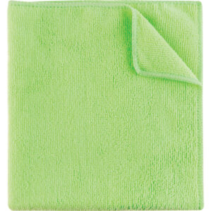 40x40cm Economy Green Microfibre Cloth 36g