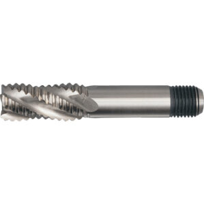 Ripper, 25mm, Threaded Shank, 4fl, Vanadium High Speed Steel, Uncoated, M35