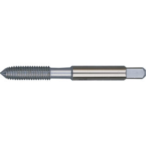 Machine Tap, M3 x 0.5mm, Metric Coarse, Fluteless, High Speed Steel, Bright