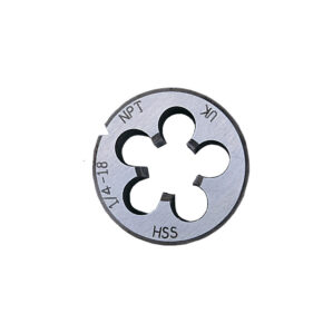 NPT, Threading Die, 1/2in. x 14, High Speed Steel, Right Hand