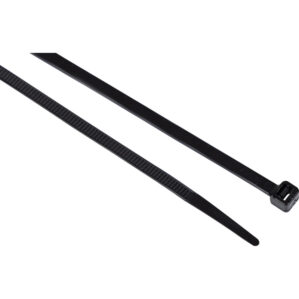 Cable Ties, Black, 4.8x200mm (Pk-100)