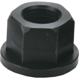 FC04, Flanged Nut, M20, Carbon Steel, Black Oxide