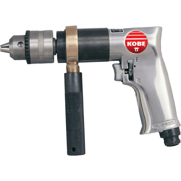 DPR813, Air Drill, Air, 800rpm, Keyed, 1.5 to 13mm, 1/4in., 373W